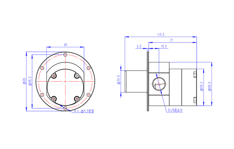 MPB100 10L Gear Pump Dimension_00