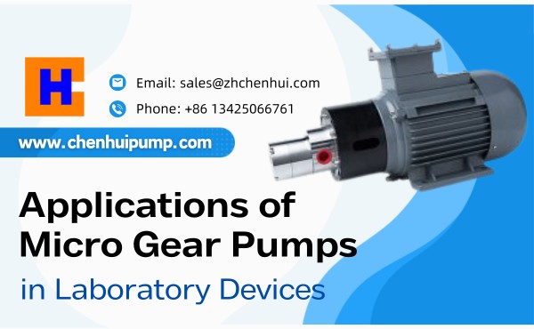 Applications of Micro Gear Pumps in Laboratory Devices