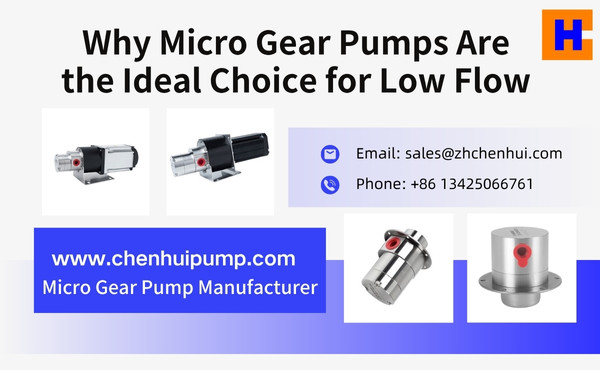 Why Micro Gear Pumps Are the Ideal Choice for Low Flow